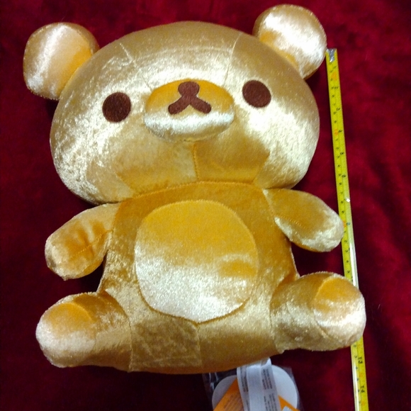 RILAKKUMA 20th Anniversary Gold Plush Bear - Picture 9 of 10